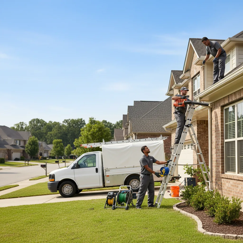 Home Gutter Service in Cedar Springs, GA near me